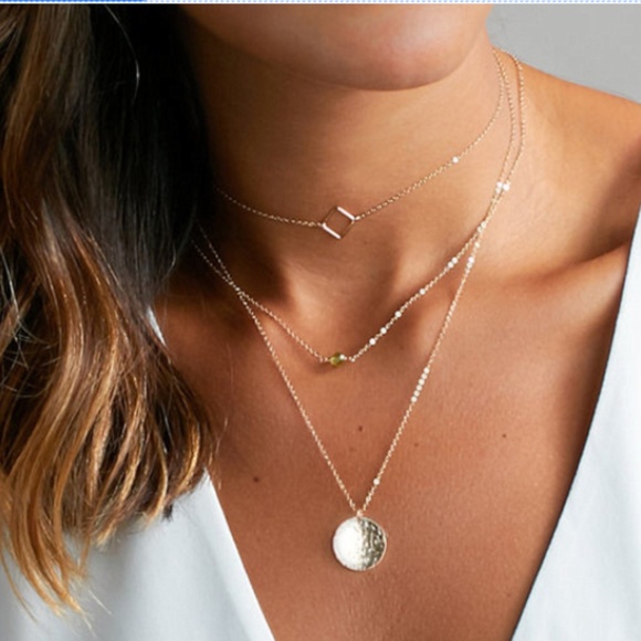 Jewelry - !!!!5 for $25 Three Layer Medallion Necklace